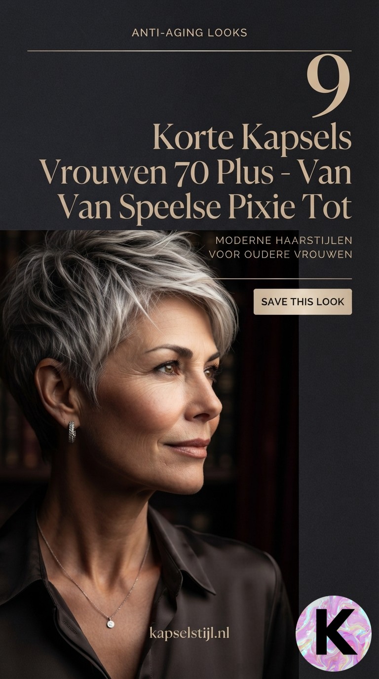 9 Korte Kapsels Vrouwen 70 Plus - Van Speelse Pixie Tot