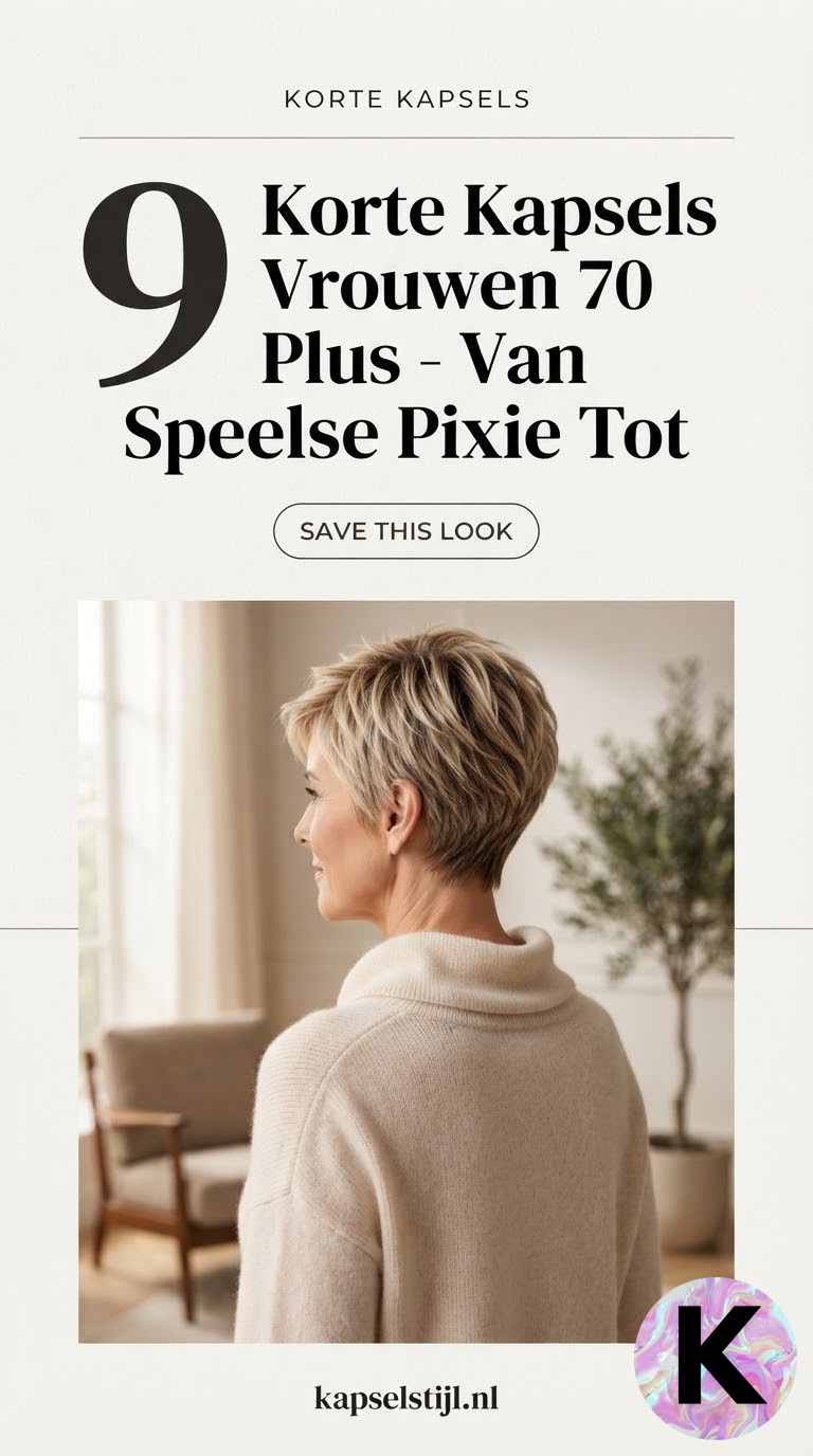 9 Korte Kapsels Vrouwen 70 Plus - Van Speelse Pixie Tot