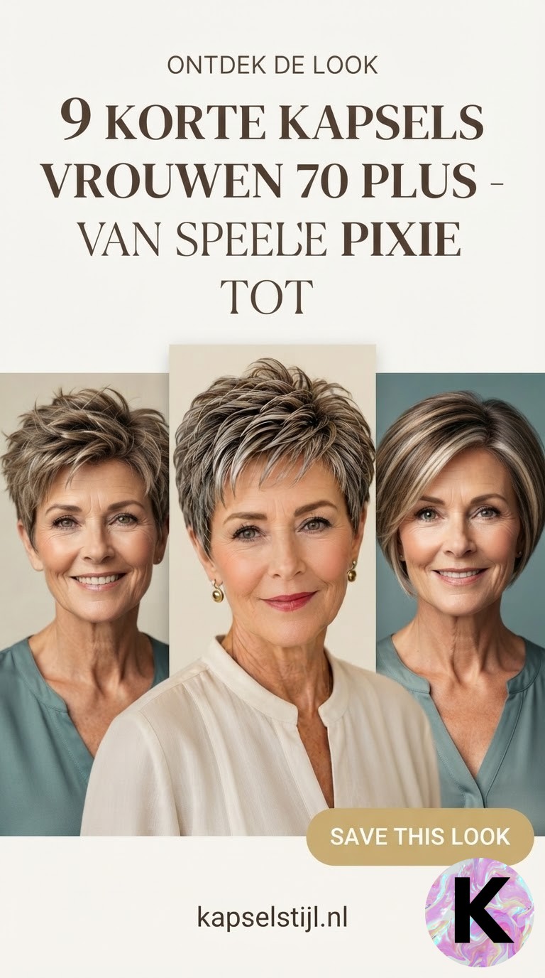 9 Korte Kapsels Vrouwen 70 Plus - Van Speelse Pixie Tot