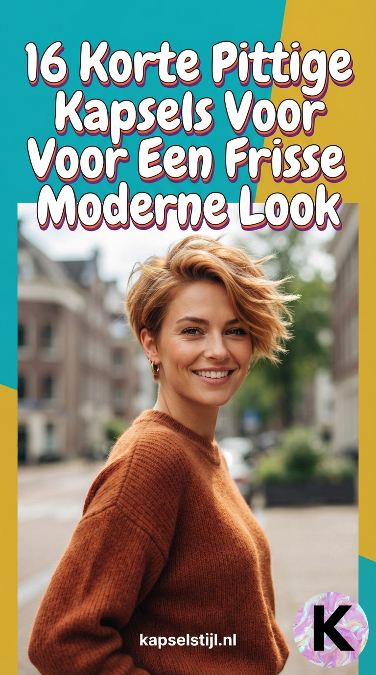 16 Korte Pittige Kapsels Voor Een Frisse Moderne Look