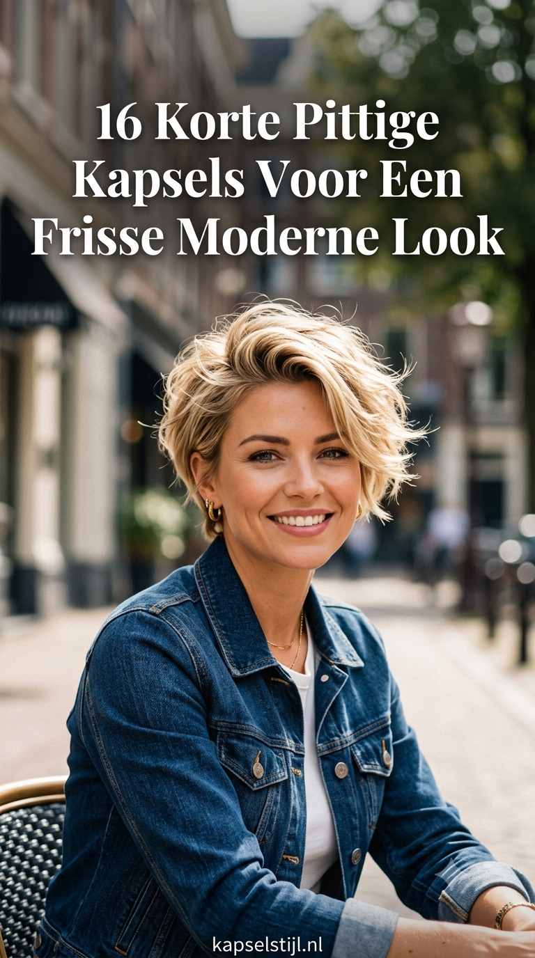 16 Korte Pittige Kapsels Voor Een Frisse Moderne Look