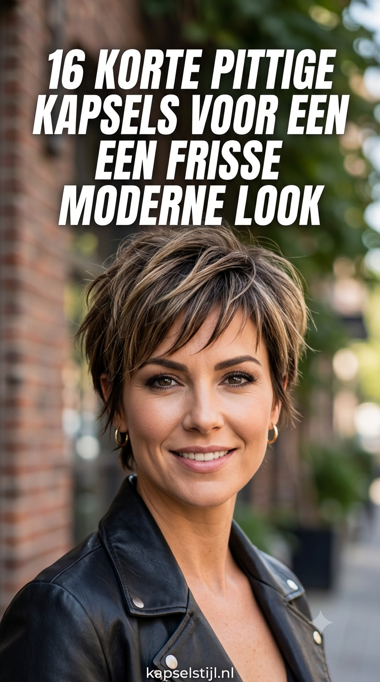 16 Korte Pittige Kapsels Voor Een Frisse Moderne Look