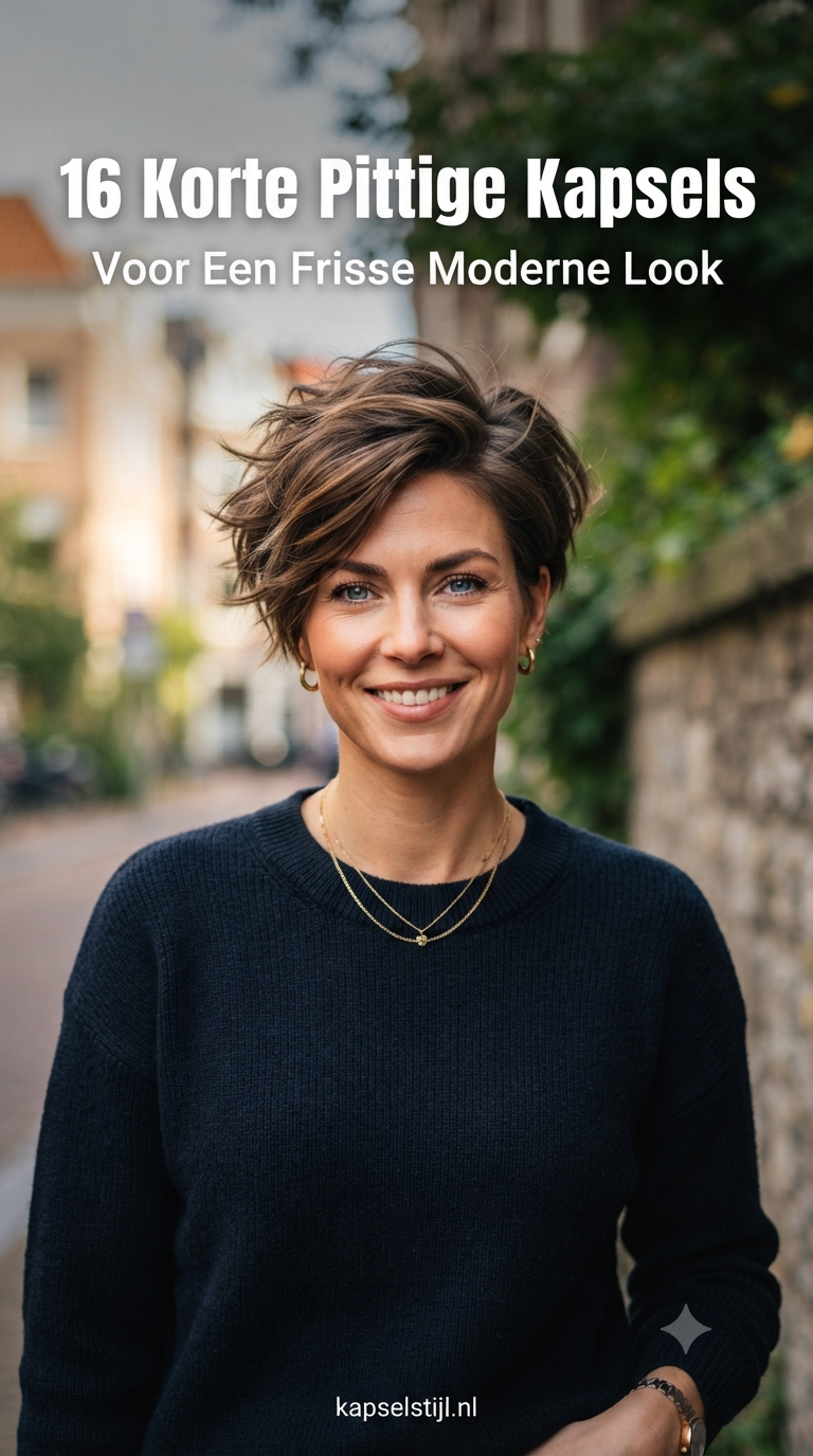 16 Korte Pittige Kapsels Voor Een Frisse Moderne Look