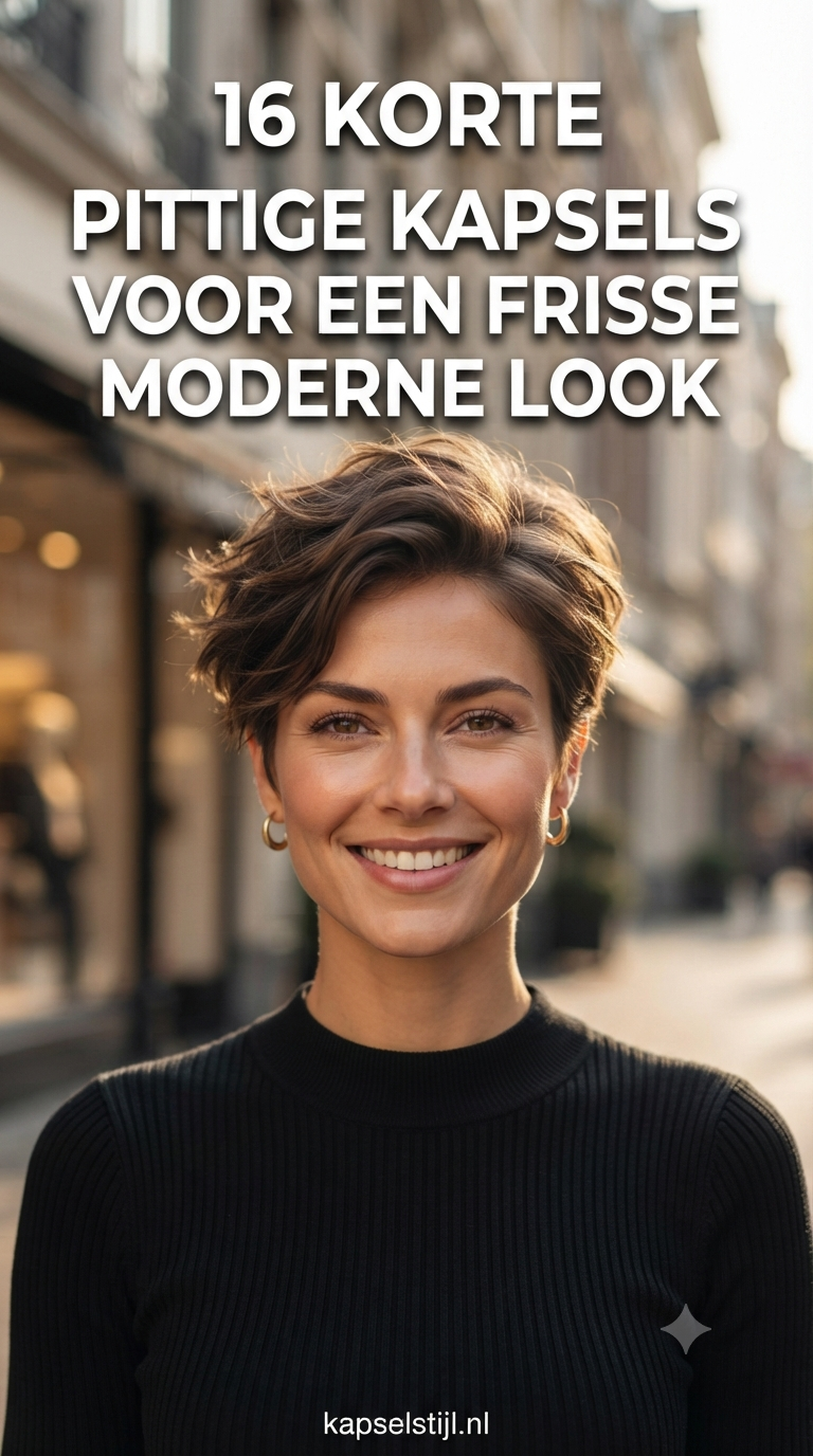 16 Korte Pittige Kapsels Voor Een Frisse Moderne Look