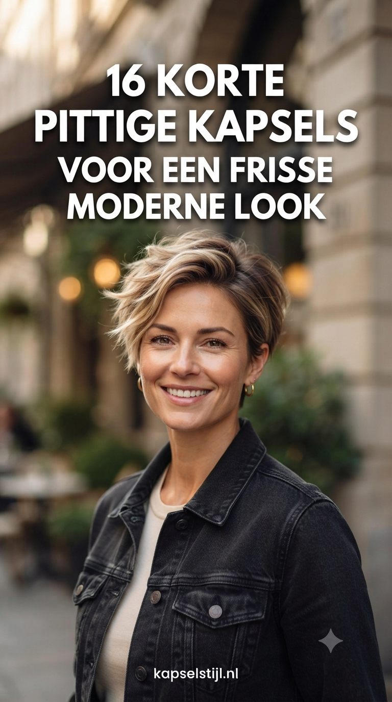 16 Korte Pittige Kapsels Voor Een Frisse Moderne Look