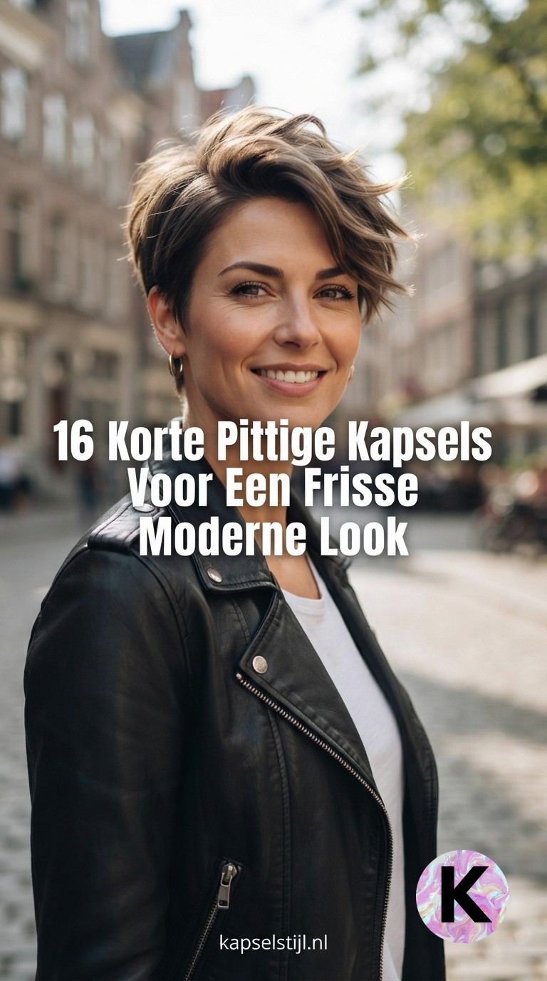 16 Korte Pittige Kapsels Voor Een Frisse Moderne Look