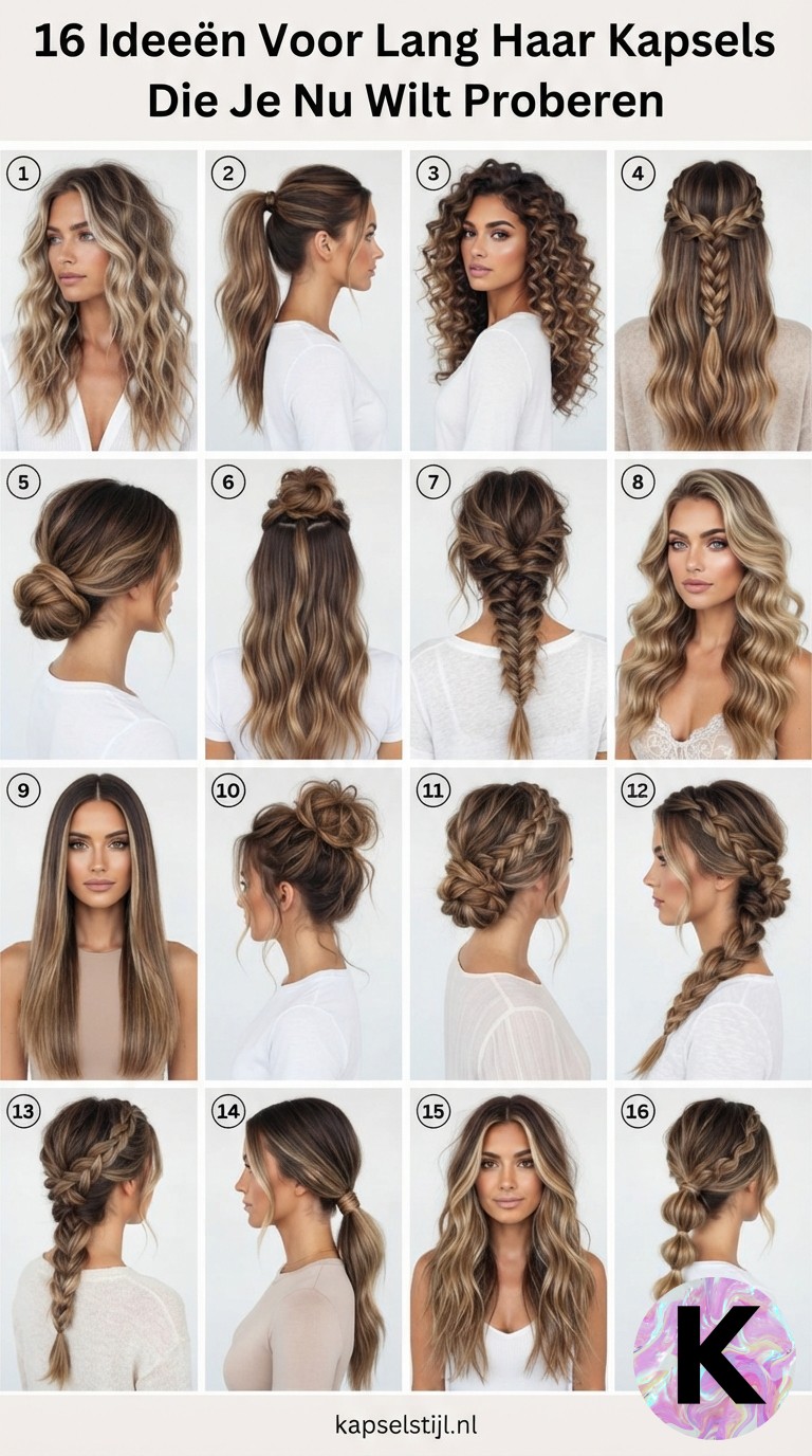16 Ideeën Voor Lang Haar Kapsels Die Je Nu Wilt Proberen