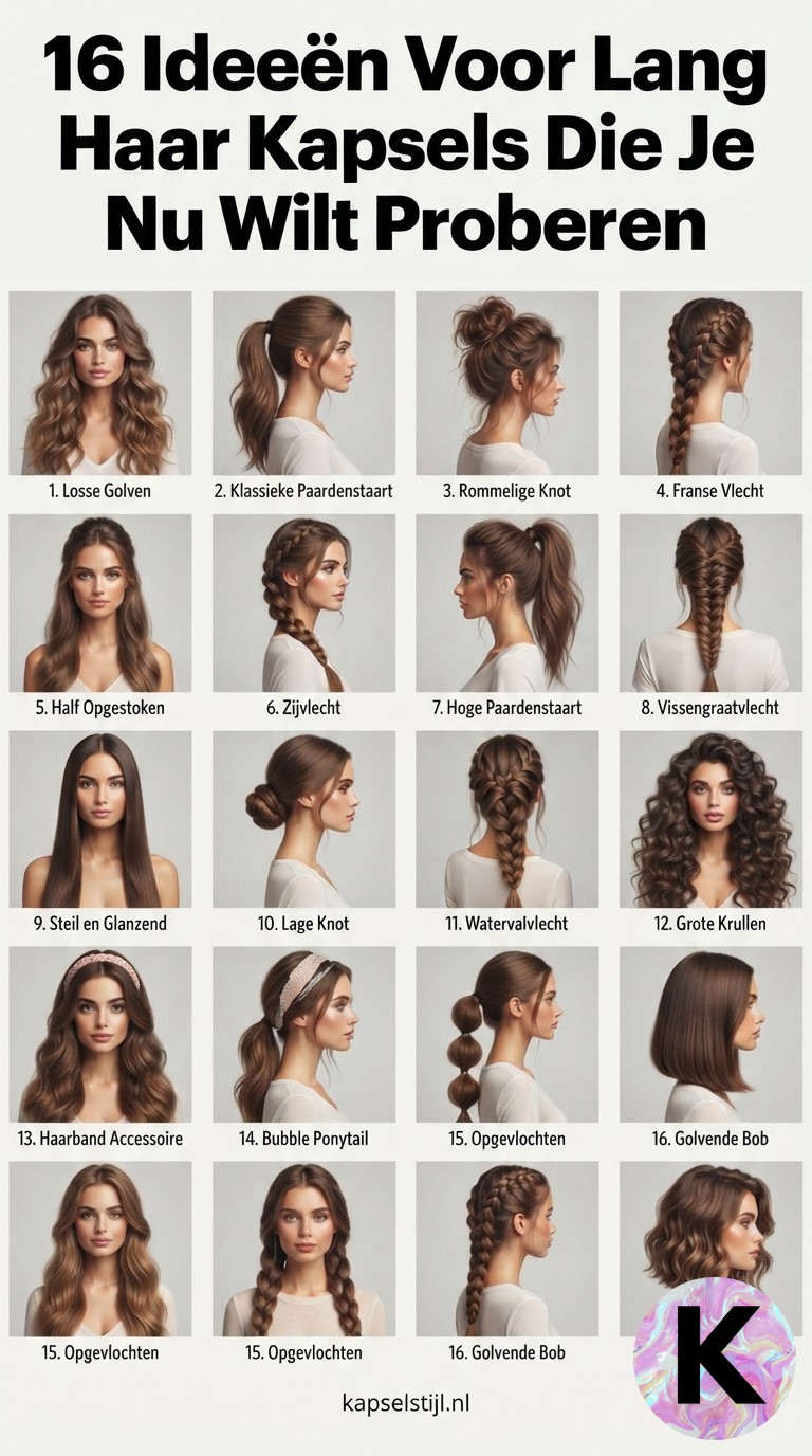 16 Ideeën Voor Lang Haar Kapsels Die Je Nu Wilt Proberen