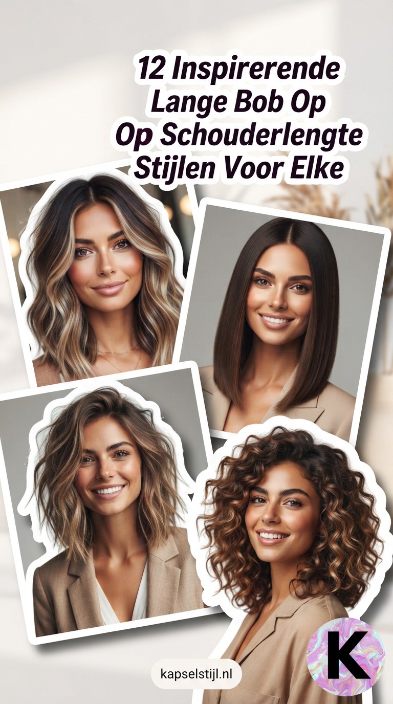 12 Inspirerende Lange Bob Op Schouderlengte Stijlen Voor Elke Gelegenheid