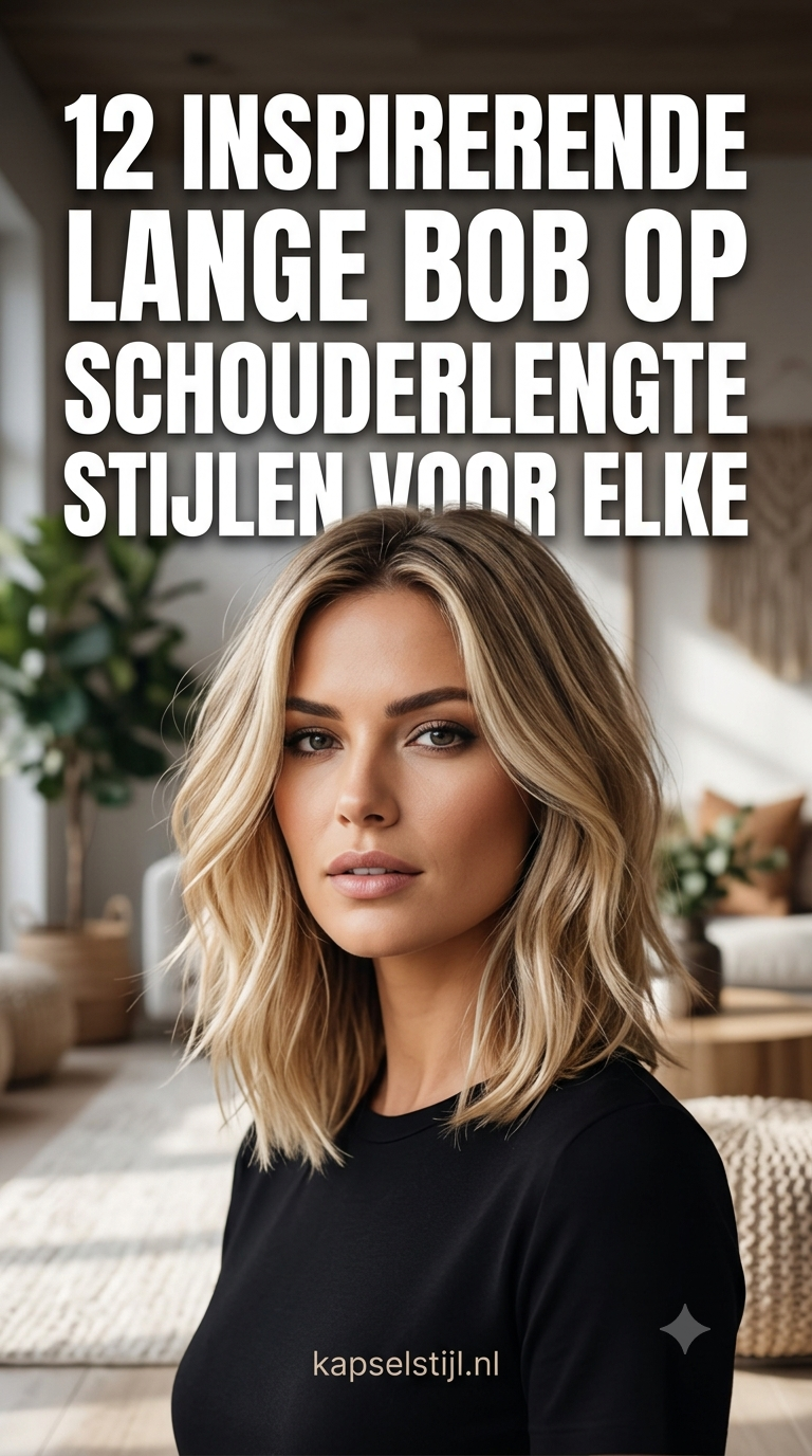 12 Inspirerende Lange Bob Op Schouderlengte Stijlen Voor Elke Gelegenheid