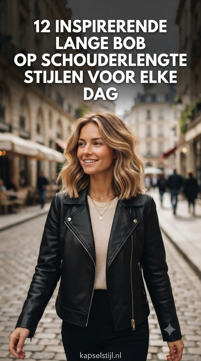 12 Inspirerende Lange Bob Op Schouderlengte Stijlen Voor Elke Gelegenheid