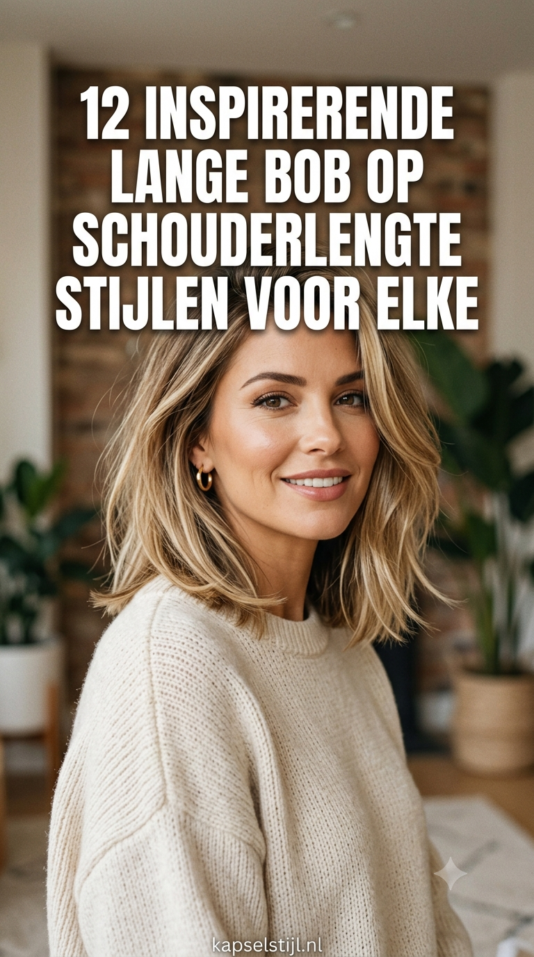 12 Inspirerende Lange Bob Op Schouderlengte Stijlen Voor Elke Gelegenheid