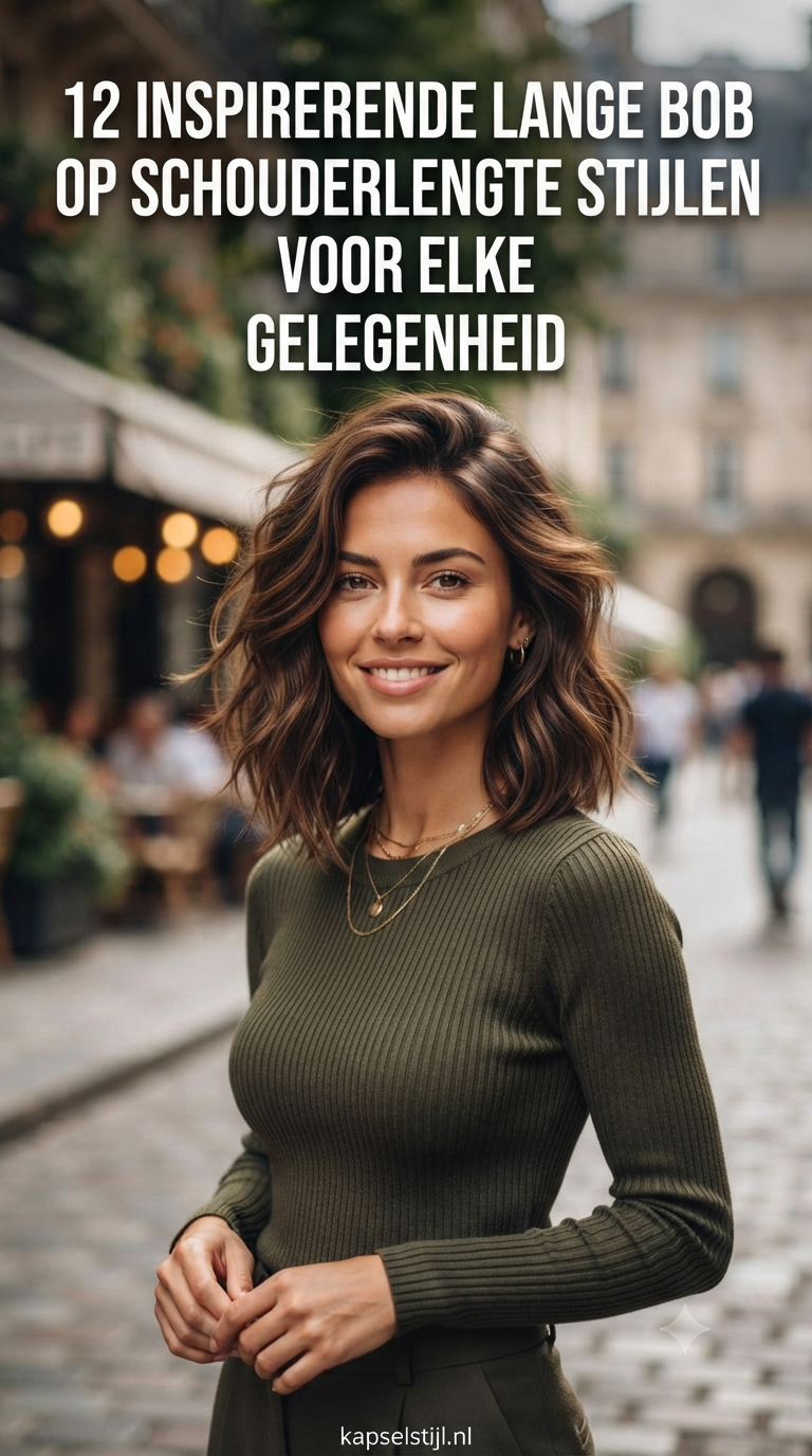 12 Inspirerende Lange Bob Op Schouderlengte Stijlen Voor Elke Gelegenheid