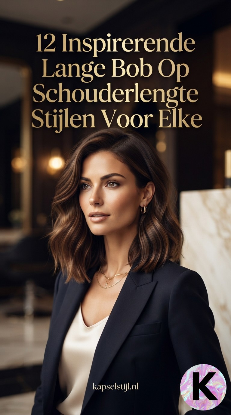 12 Inspirerende Lange Bob Op Schouderlengte Stijlen Voor Elke Gelegenheid