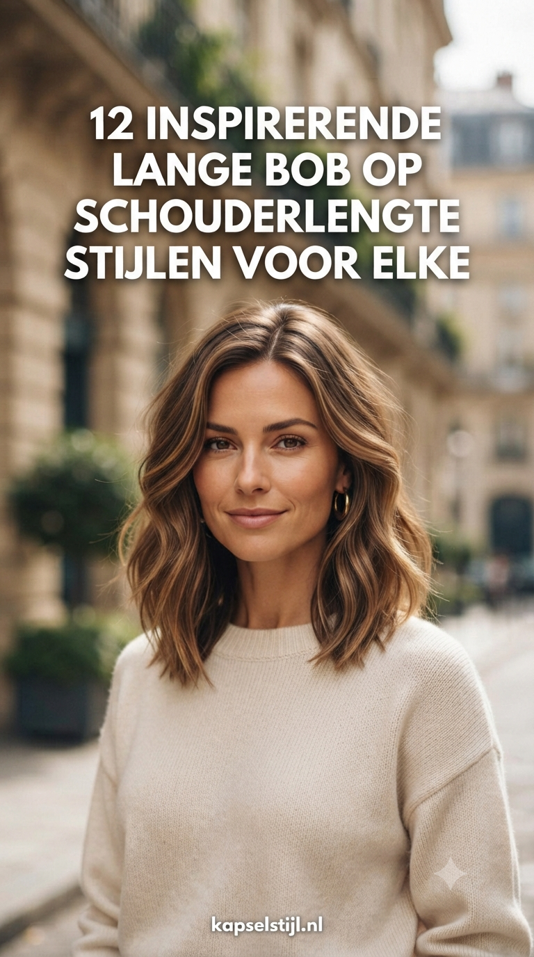 12 Inspirerende Lange Bob Op Schouderlengte Stijlen Voor Elke Gelegenheid