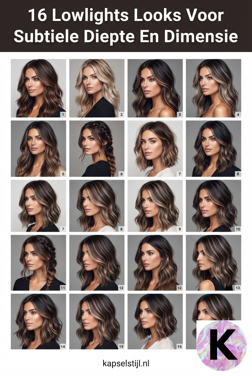 16 Lowlights Looks Voor Subtiele Diepte En Dimensie