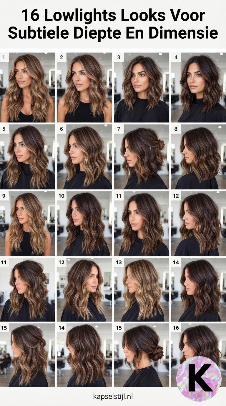 16 Lowlights Looks Voor Subtiele Diepte En Dimensie