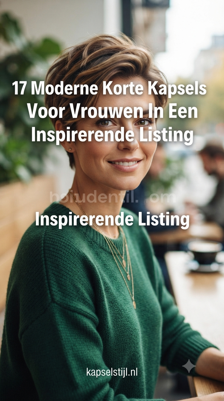 17 Moderne Korte Kapsels Voor Vrouwen In Een Inspirerende Listing