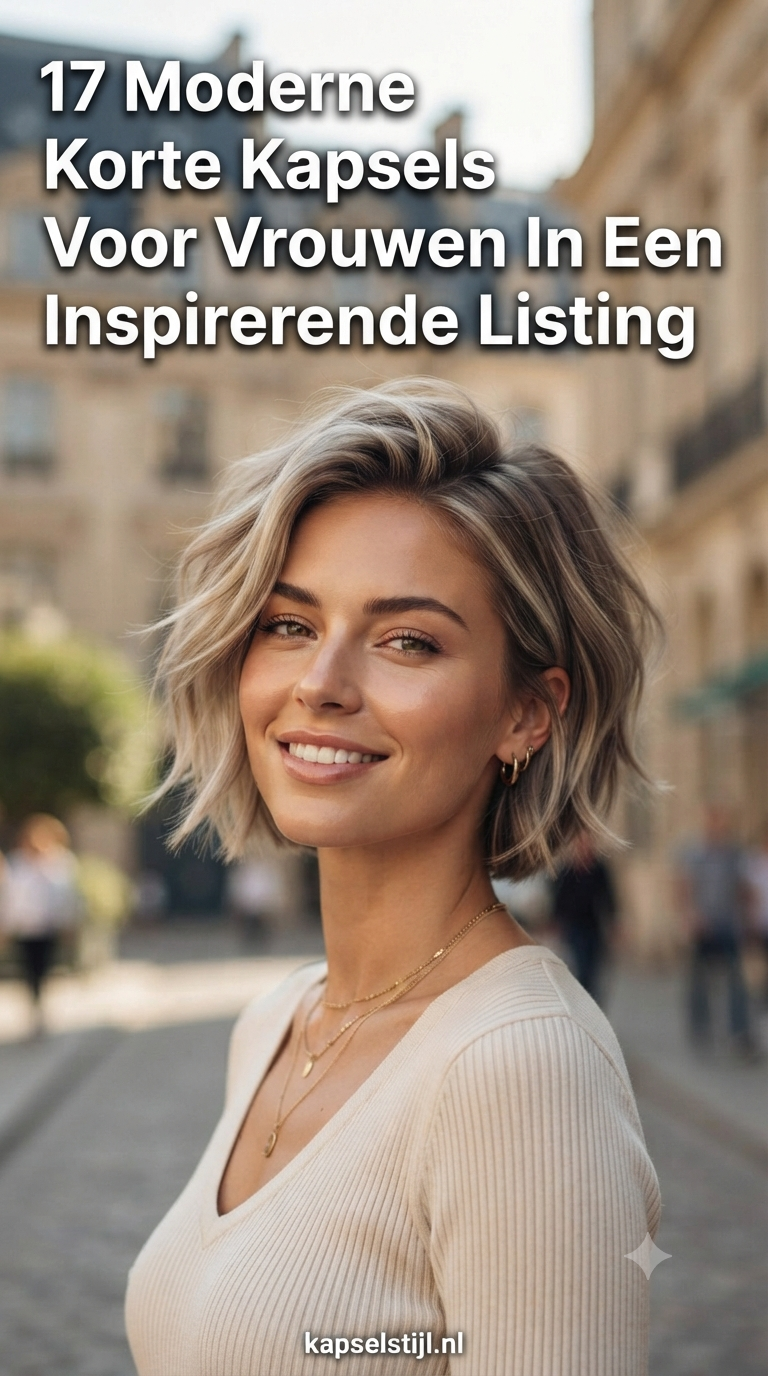 17 Moderne Korte Kapsels Voor Vrouwen In Een Inspirerende Listing