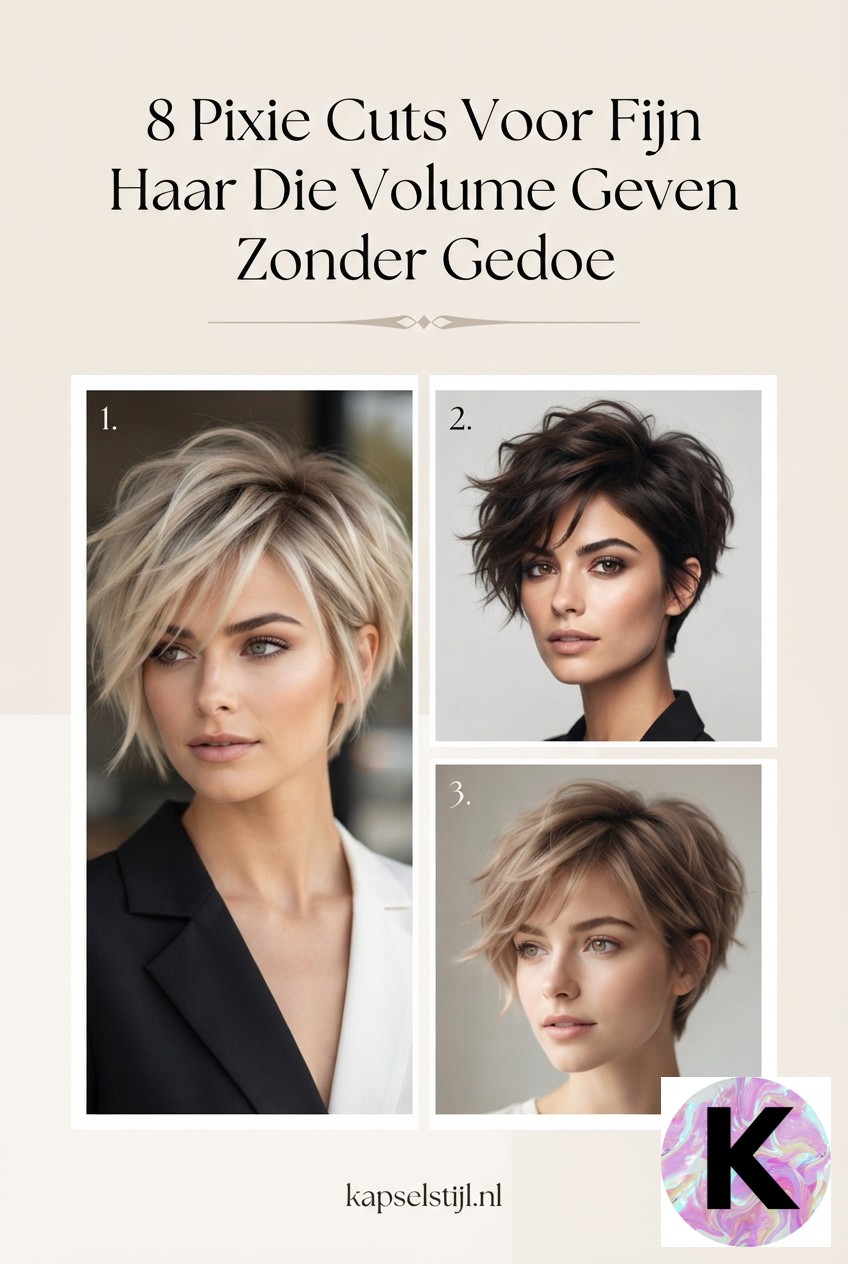 8 Pixie Cuts Voor Fijn Haar Die Volume Geven Zonder Gedoe