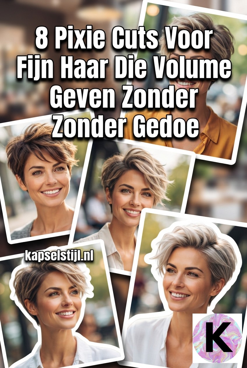 8 Pixie Cuts Voor Fijn Haar Die Volume Geven Zonder Gedoe