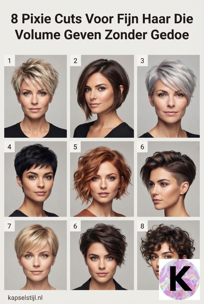 8 Pixie Cuts Voor Fijn Haar Die Volume Geven Zonder Gedoe