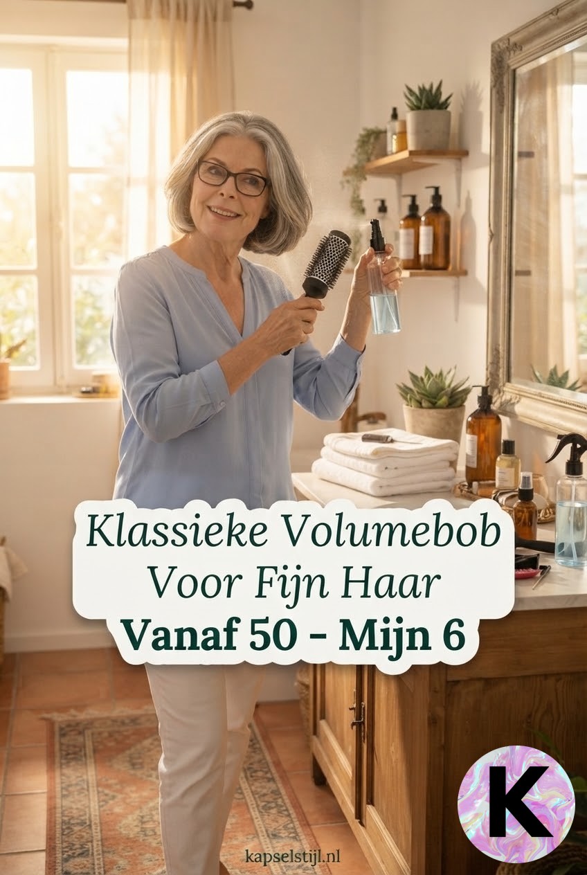 Klassieke Volumebob Voor Fijn Haar Vanaf 50 - Mijn 6 -