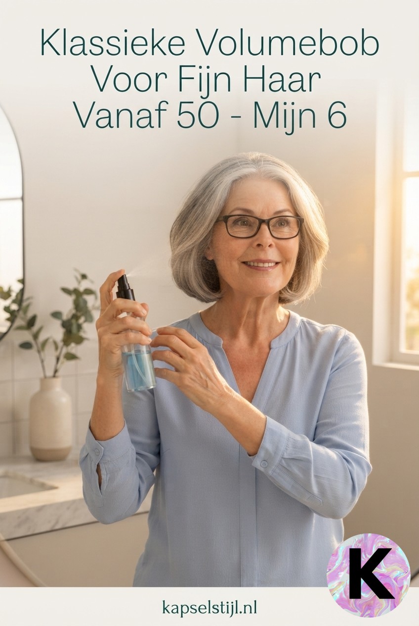 Klassieke Volumebob Voor Fijn Haar Vanaf 50 - Mijn 6 -