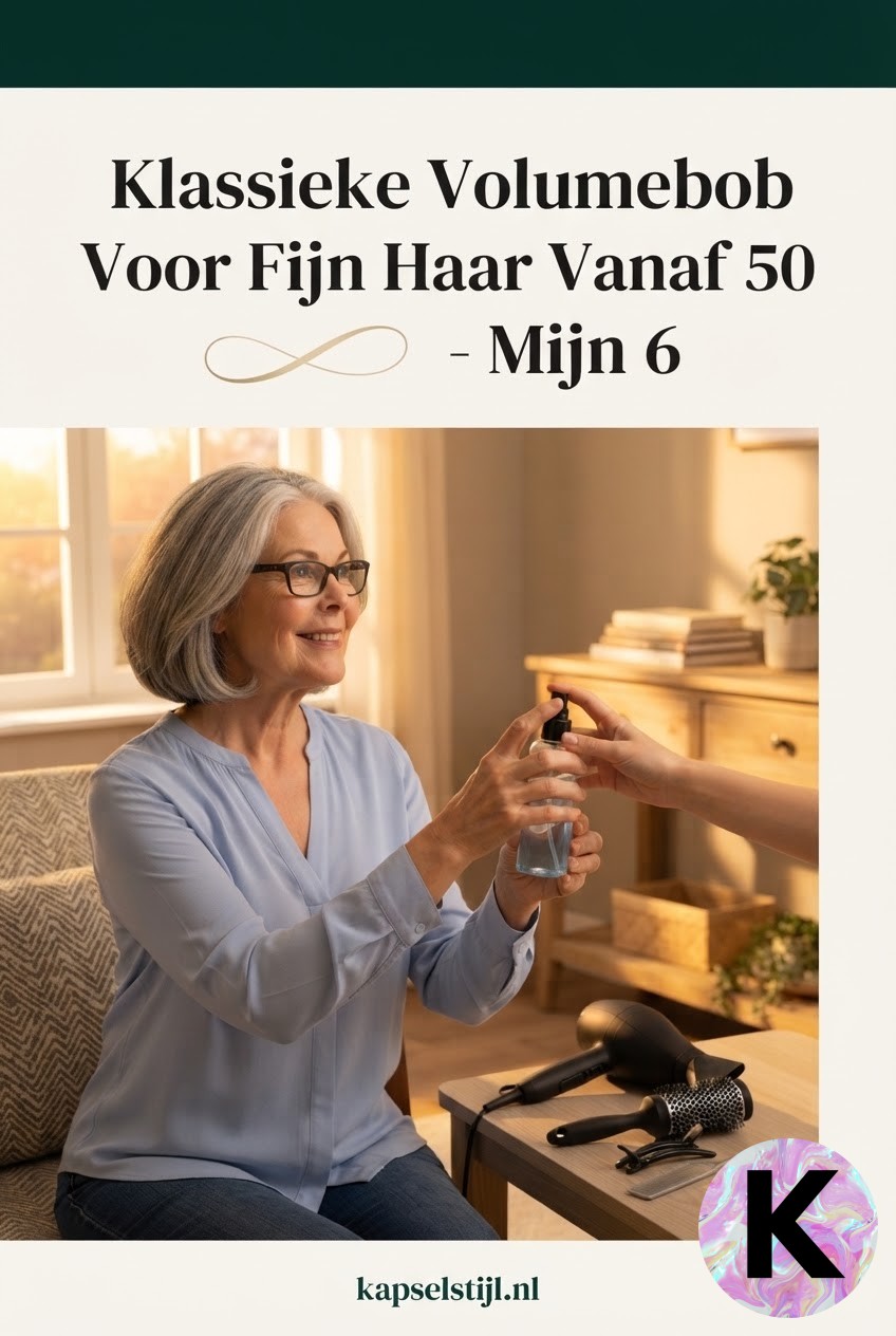 Klassieke Volumebob Voor Fijn Haar Vanaf 50 - Mijn 6 -
