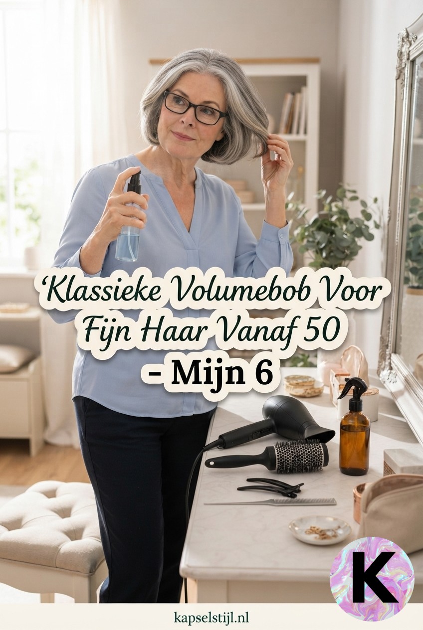 Klassieke Volumebob Voor Fijn Haar Vanaf 50 - Mijn 6 -