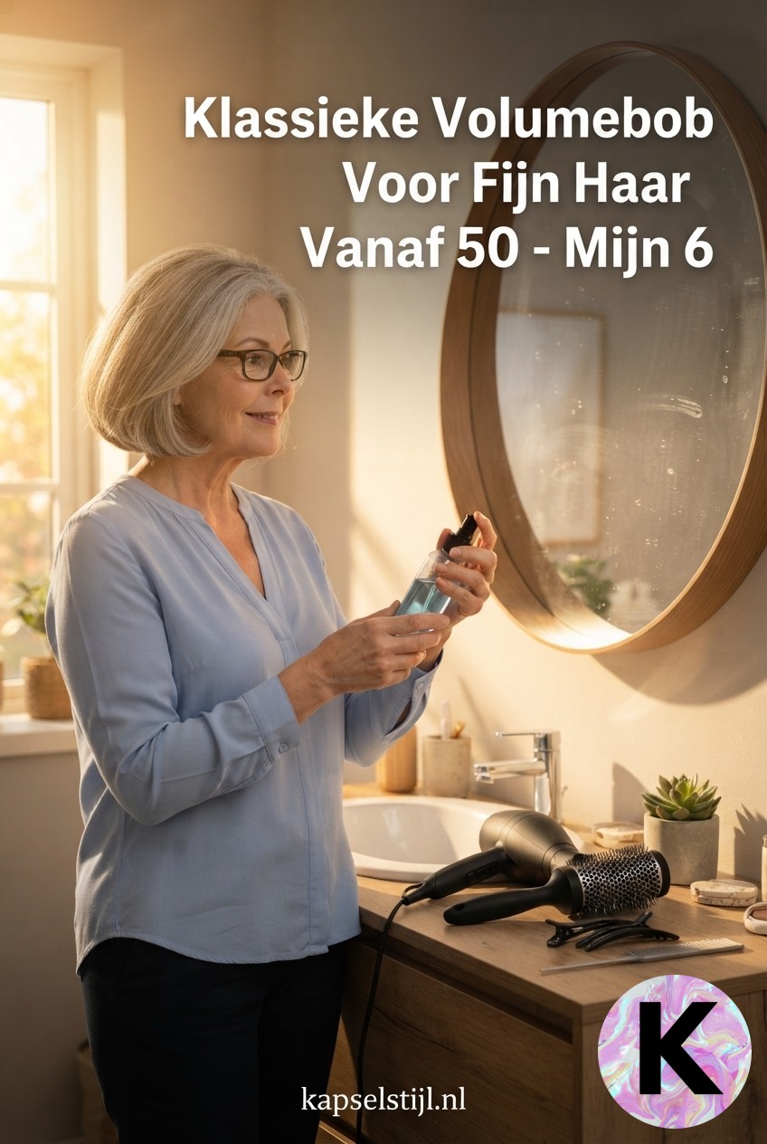 Klassieke Volumebob Voor Fijn Haar Vanaf 50 - Mijn 6 -