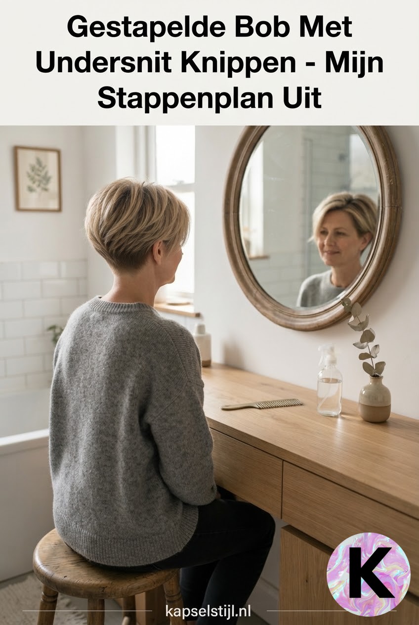 Gestapelde Bob Met Undersnit Knippen - Mijn Stappenplan Uit
