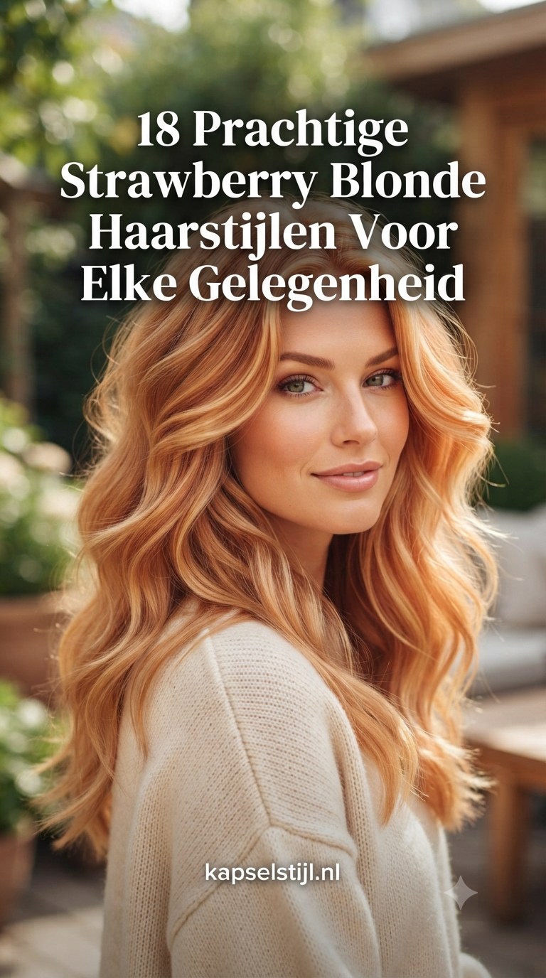 18 Prachtige Strawberry Blonde Haarstijlen Voor Elke Gelegenheid