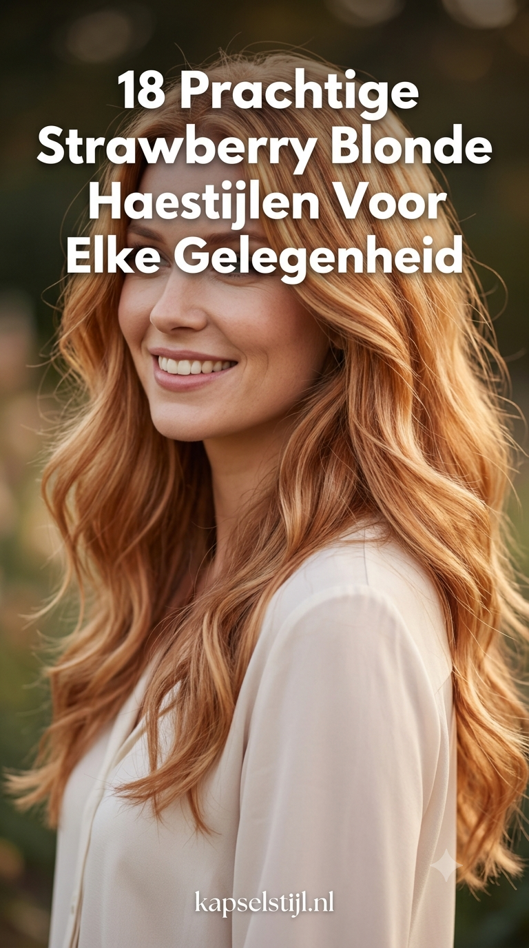 18 Prachtige Strawberry Blonde Haarstijlen Voor Elke Gelegenheid