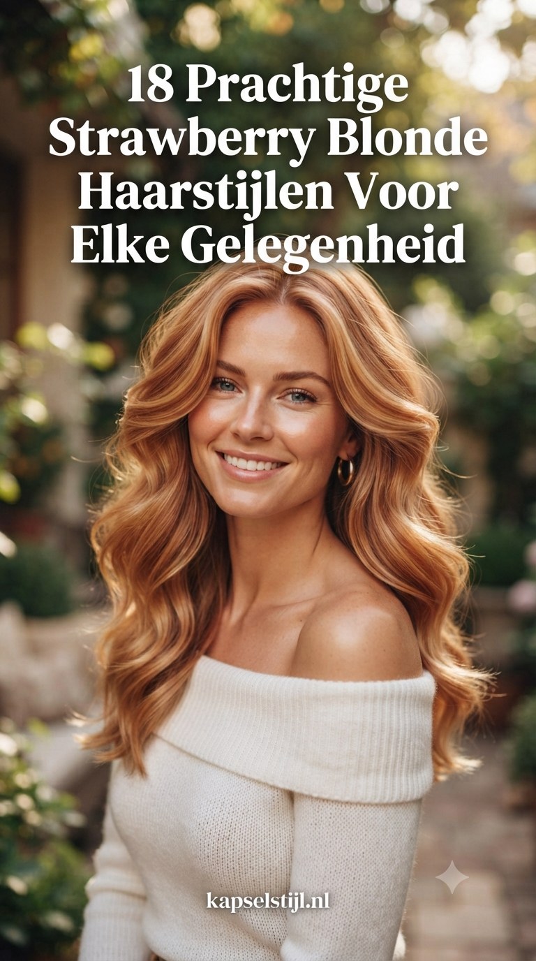 18 Prachtige Strawberry Blonde Haarstijlen Voor Elke Gelegenheid