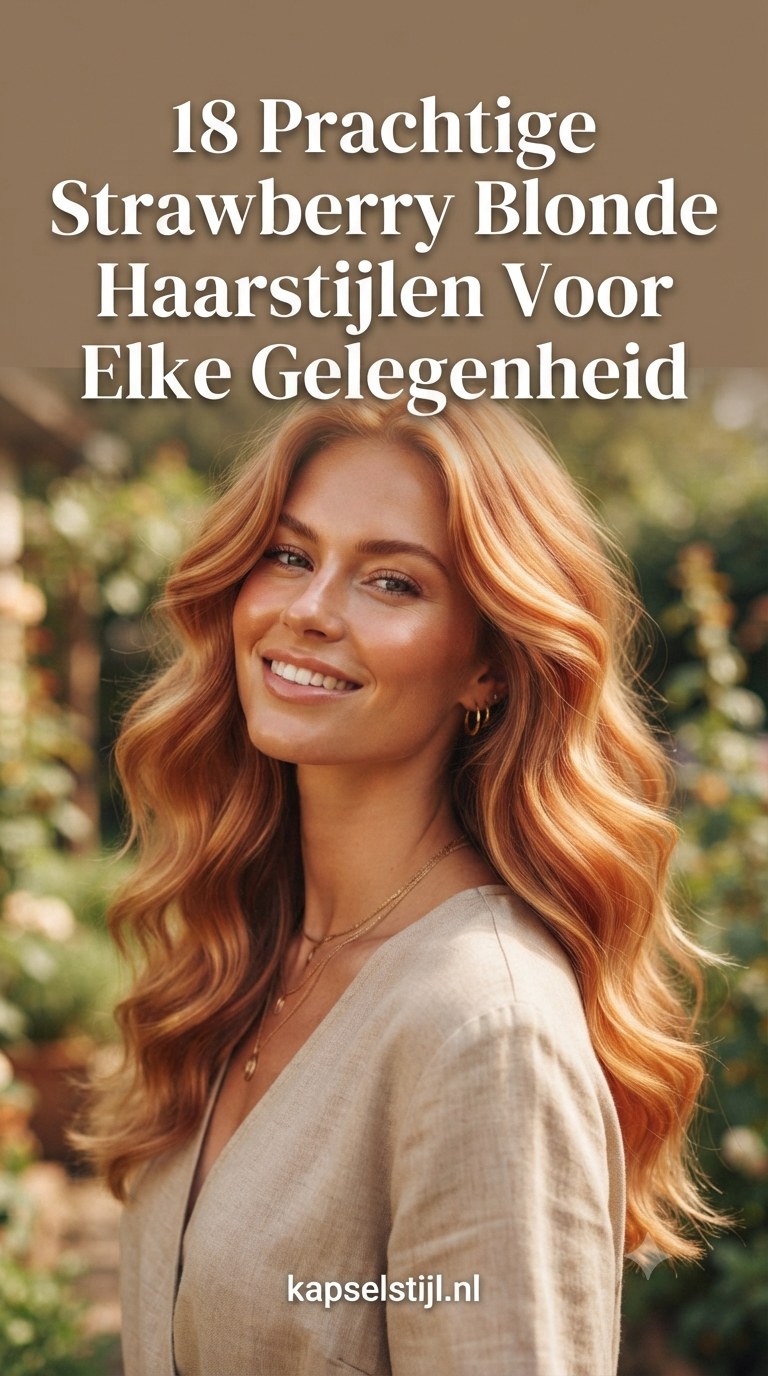 18 Prachtige Strawberry Blonde Haarstijlen Voor Elke Gelegenheid