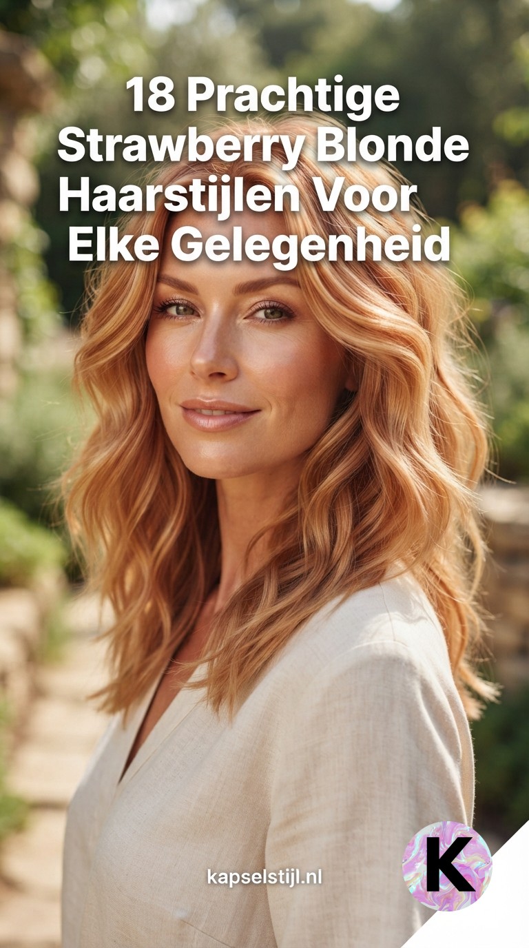 18 Prachtige Strawberry Blonde Haarstijlen Voor Elke Gelegenheid