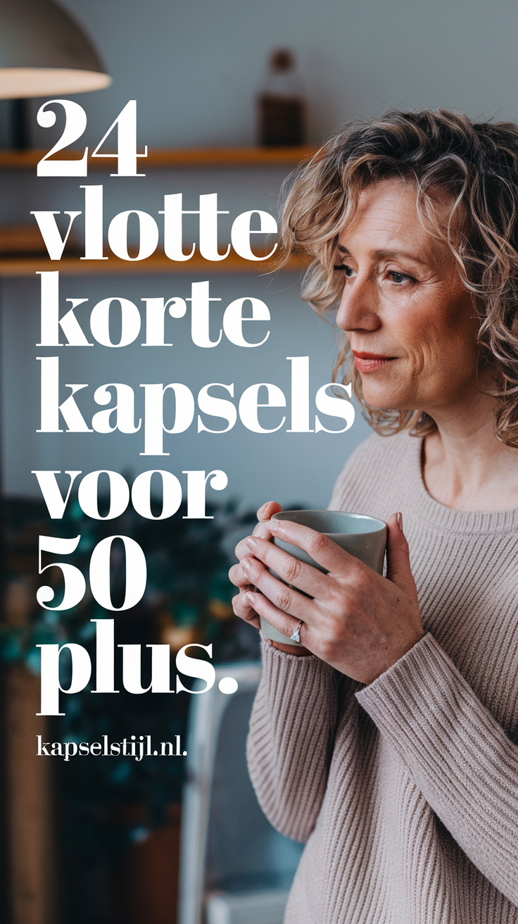 24 Vlotte Korte Kapsels Voor 50 Plus