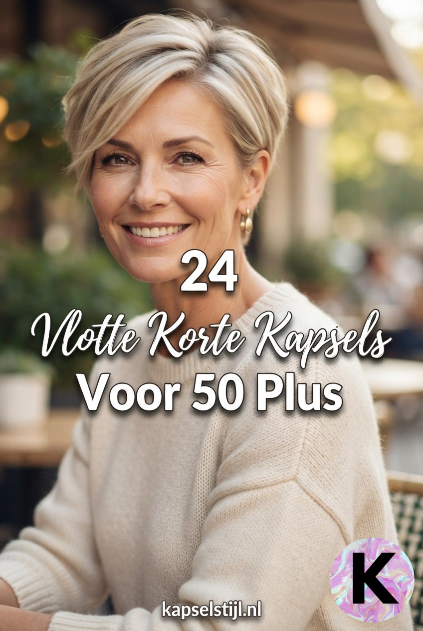 24 Vlotte Korte Kapsels Voor 50 Plus