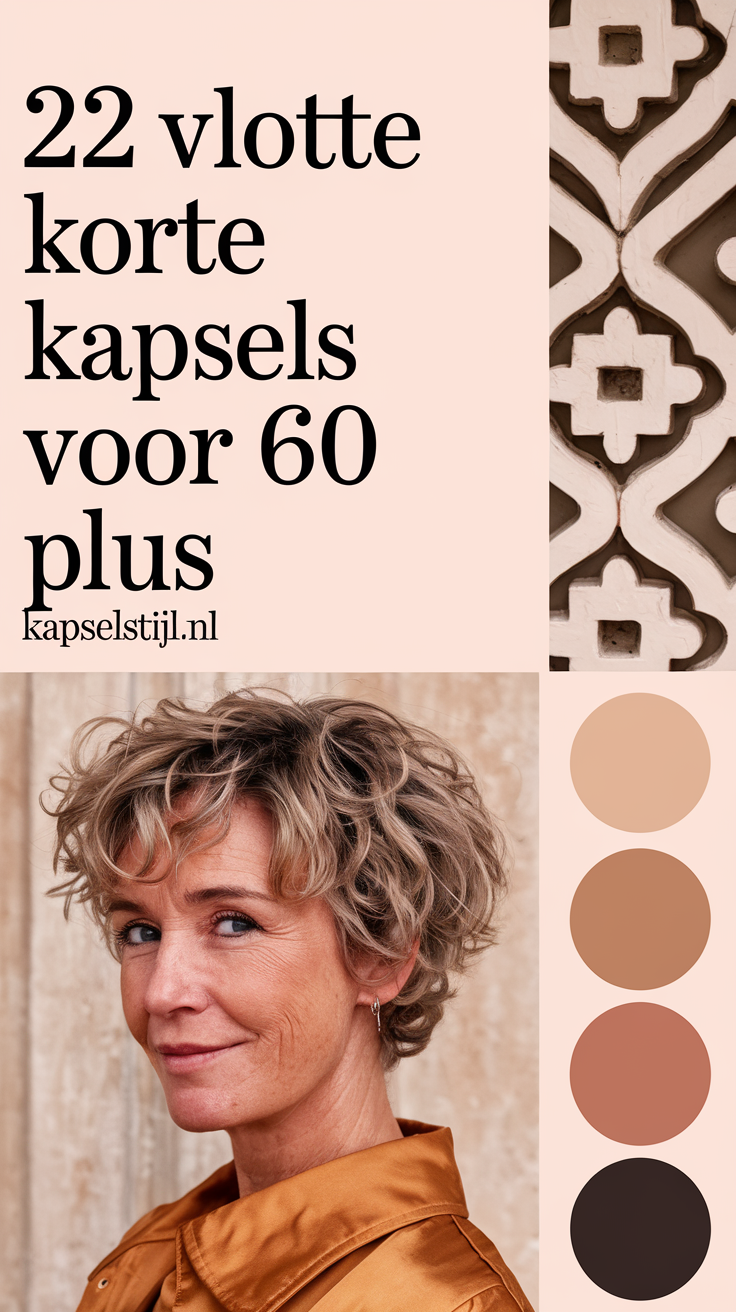 22 Vlotte Korte Kapsels Voor 60 Plus