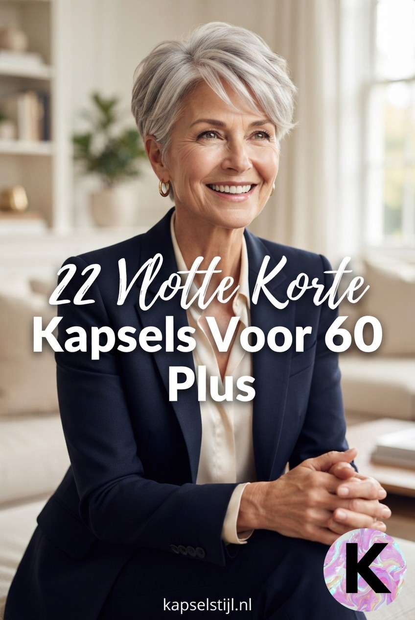 22 Vlotte Korte Kapsels Voor 60 Plus