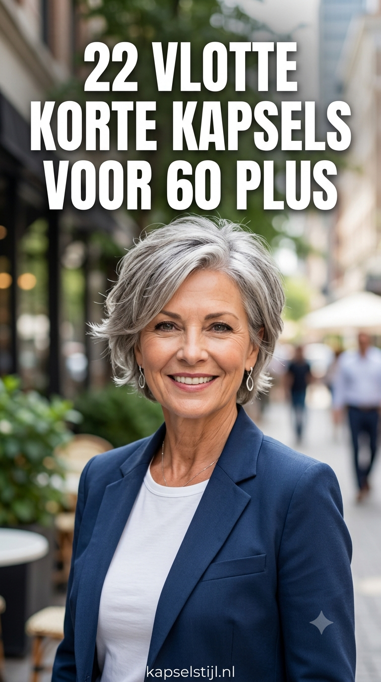 22 Vlotte Korte Kapsels Voor 60 Plus