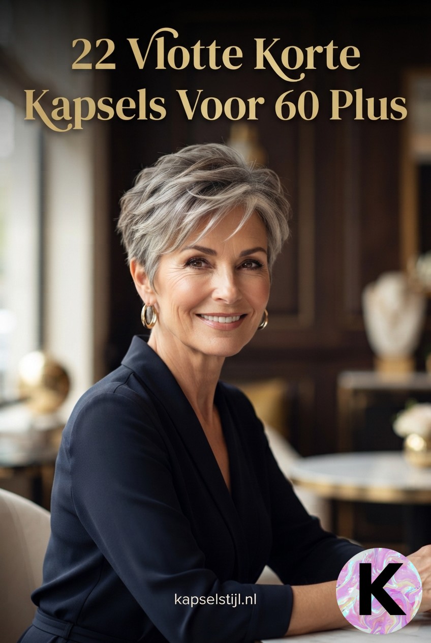 22 Vlotte Korte Kapsels Voor 60 Plus