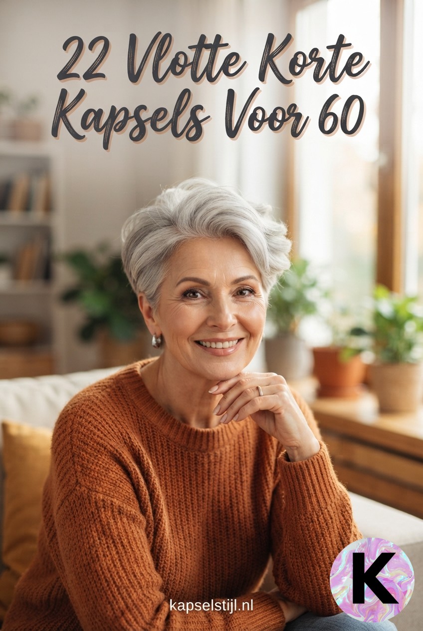 22 Vlotte Korte Kapsels Voor 60 Plus