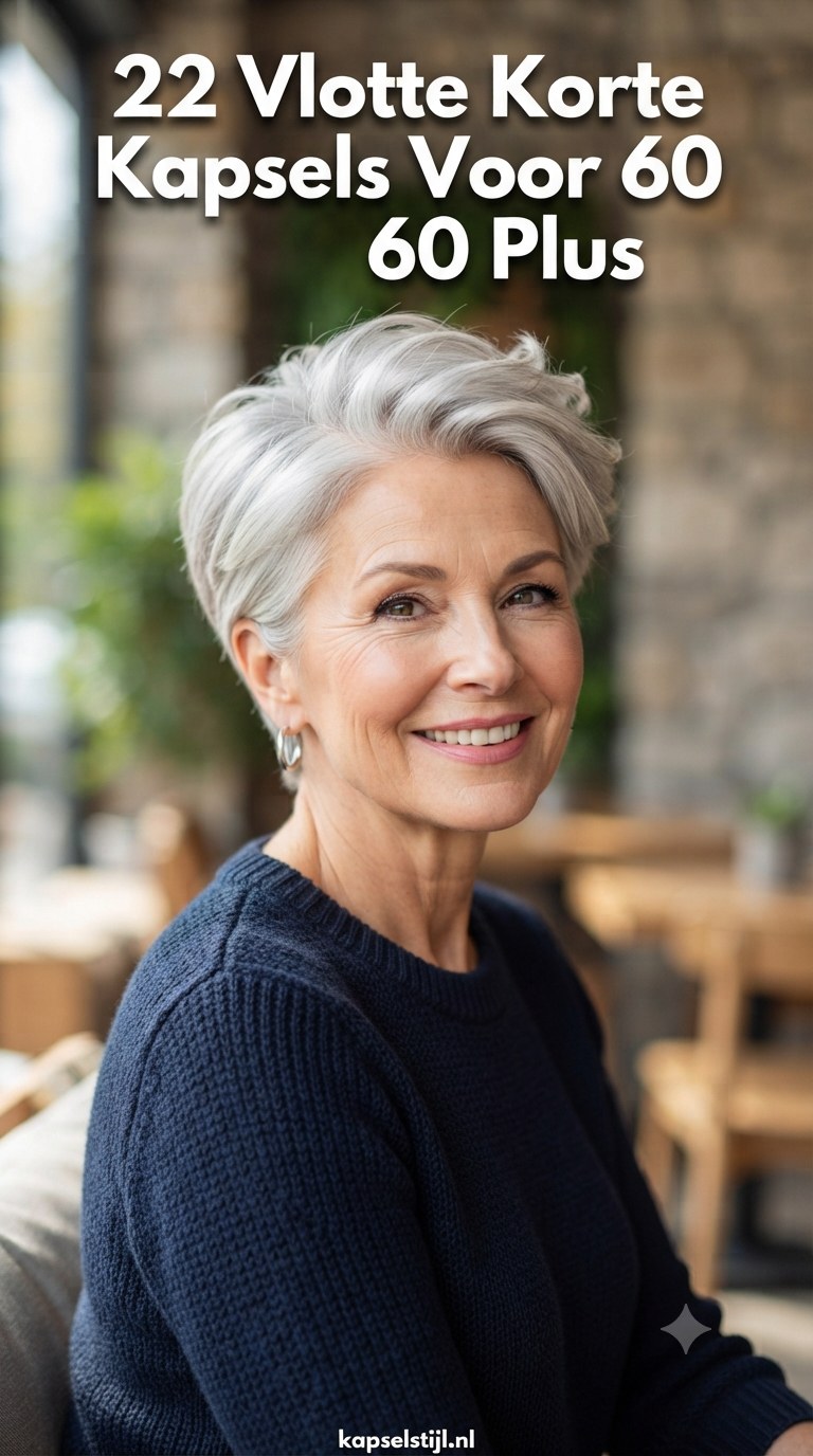 22 Vlotte Korte Kapsels Voor 60 Plus