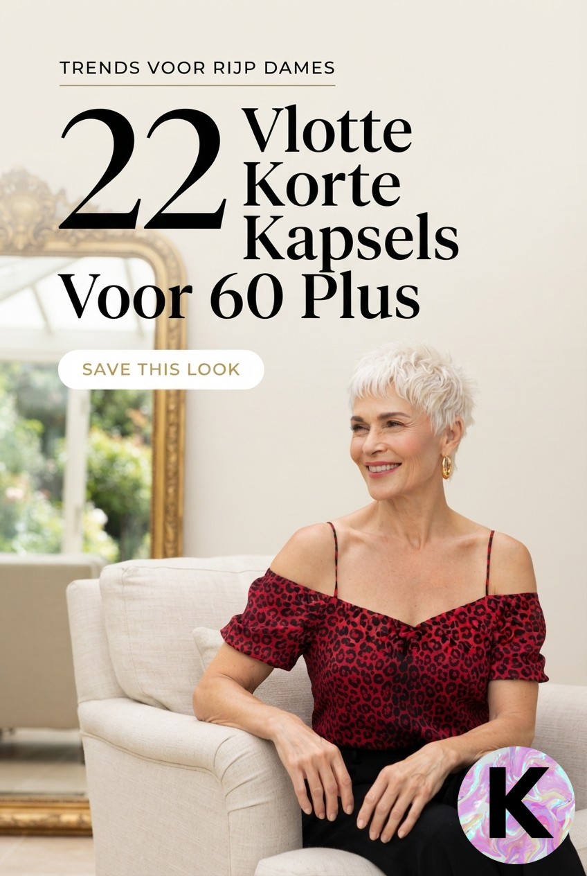 22 Vlotte Korte Kapsels Voor 60 Plus