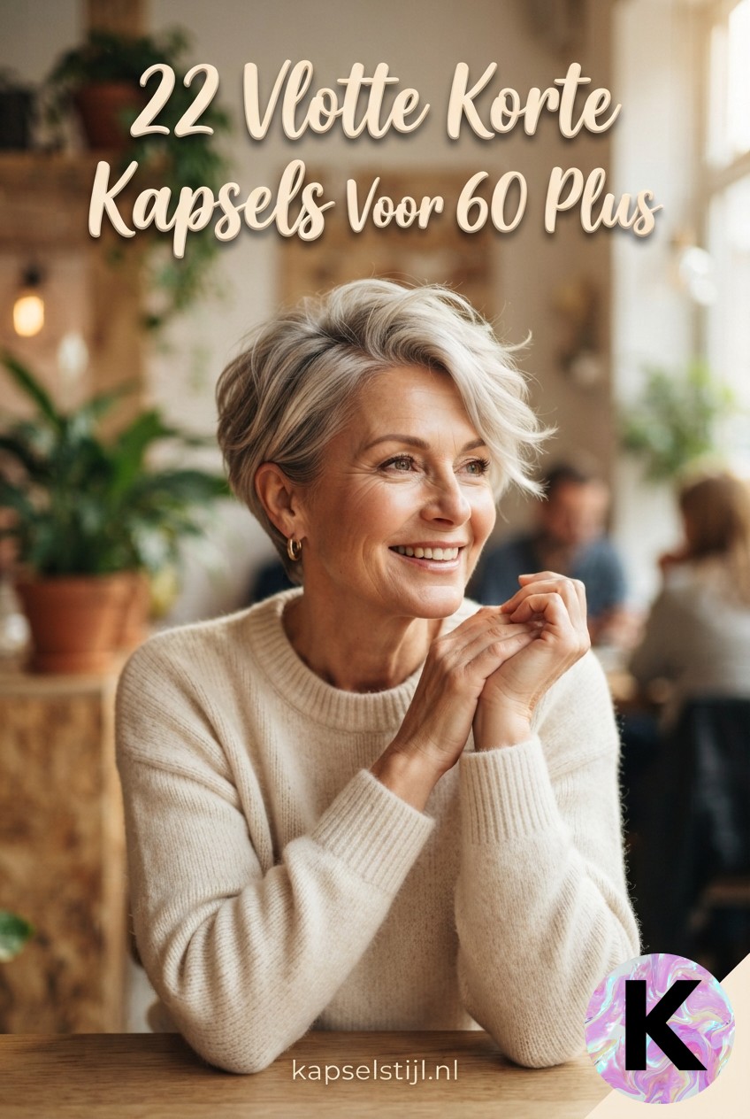 22 Vlotte Korte Kapsels Voor 60 Plus