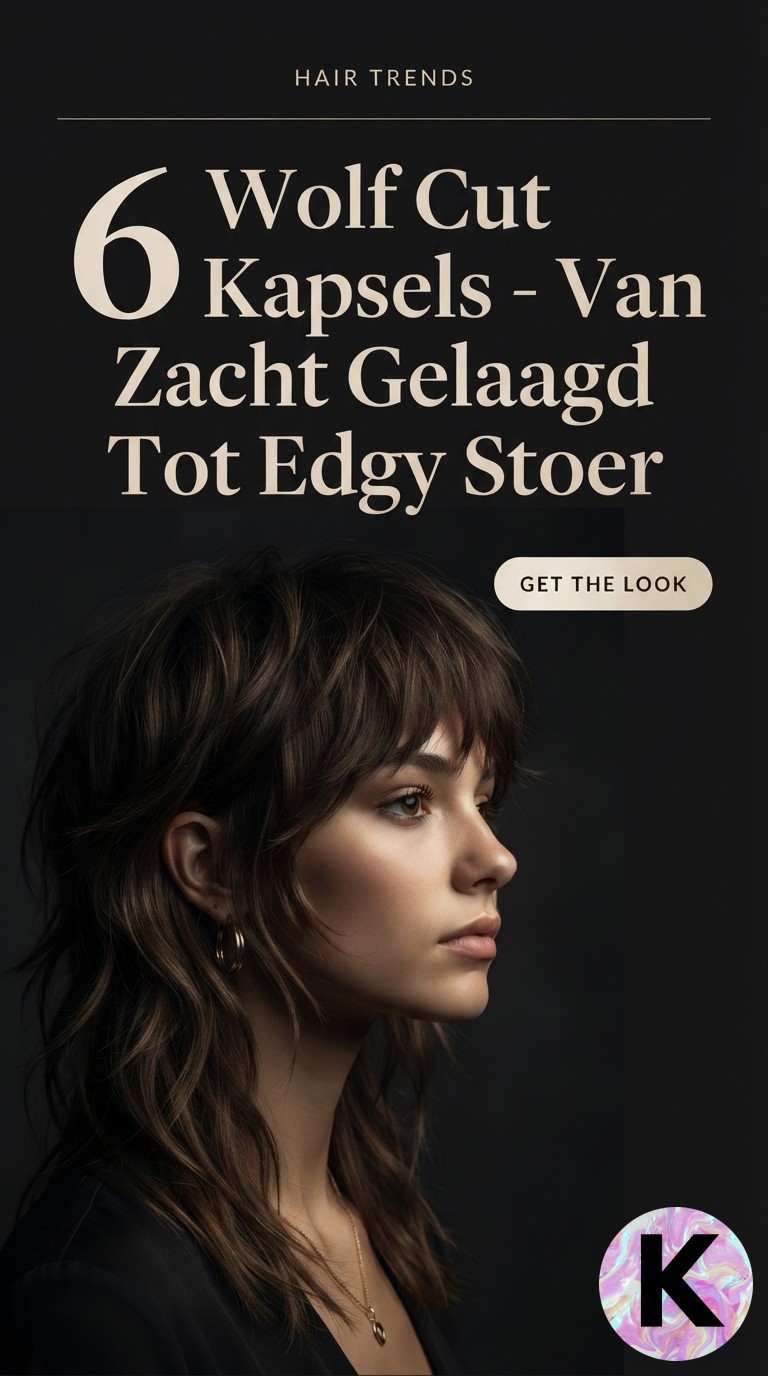 6 Wolf Cut Kapsels - Van Zacht Gelaagd Tot Edgy Stoer