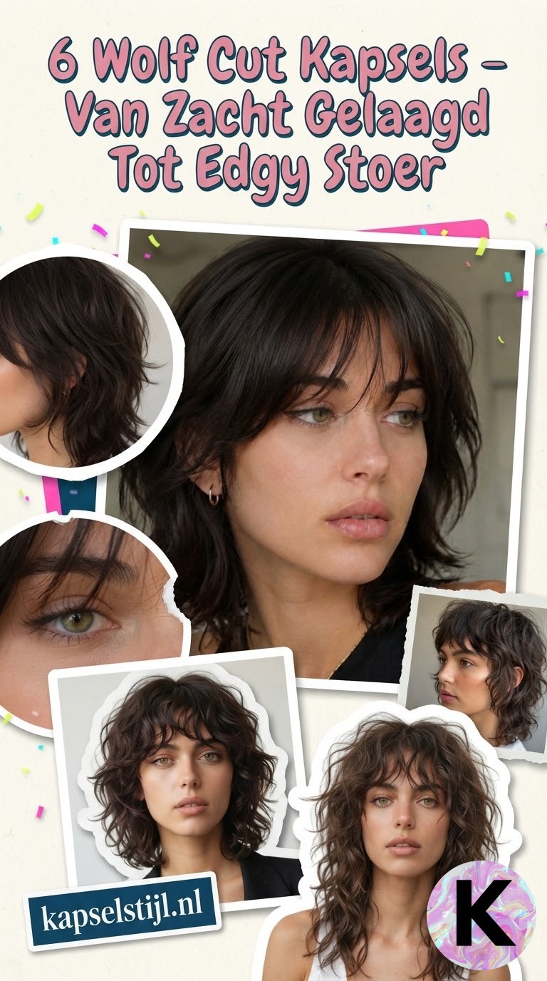 6 Wolf Cut Kapsels - Van Zacht Gelaagd Tot Edgy Stoer
