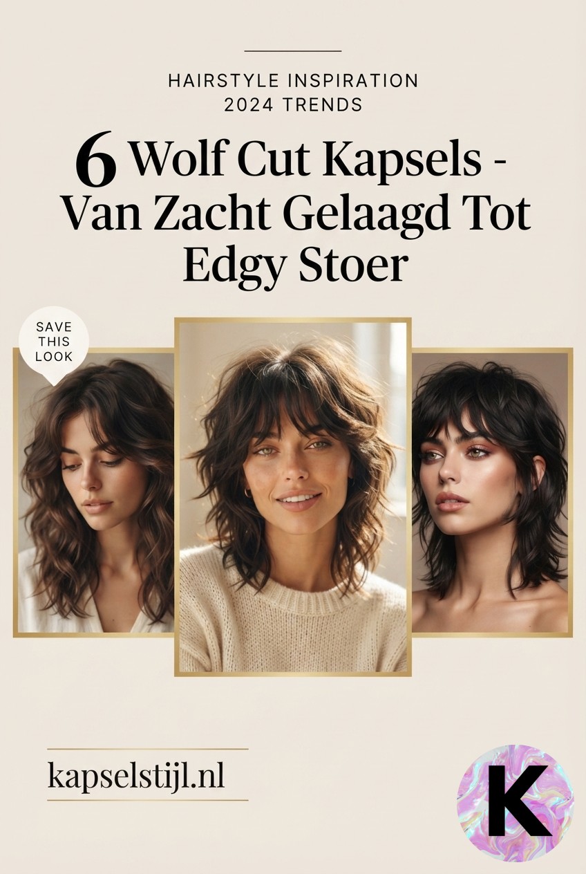 6 Wolf Cut Kapsels - Van Zacht Gelaagd Tot Edgy Stoer